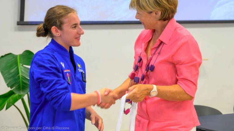 Riccione si tinge di oro con le campionesse olimpiche di ginnastica