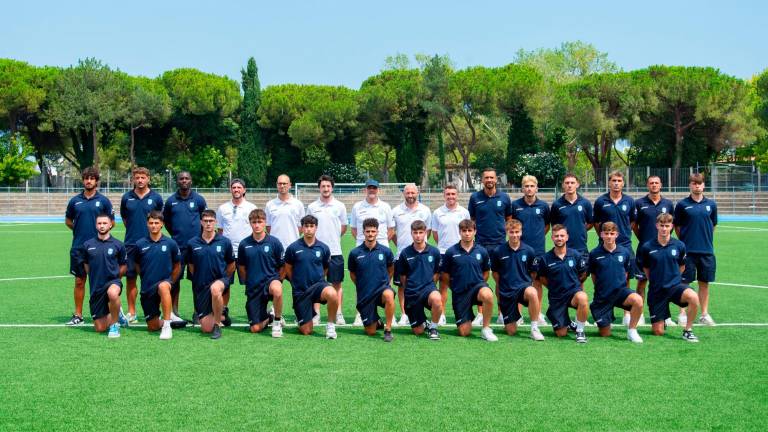 Lo United Riccione allo stadio Nicoletti foto TOMMASO MOROSETTI