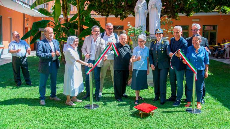 I momenti salienti dell’inaugurazione di stamattina (Foto Tommaso Morosetti)