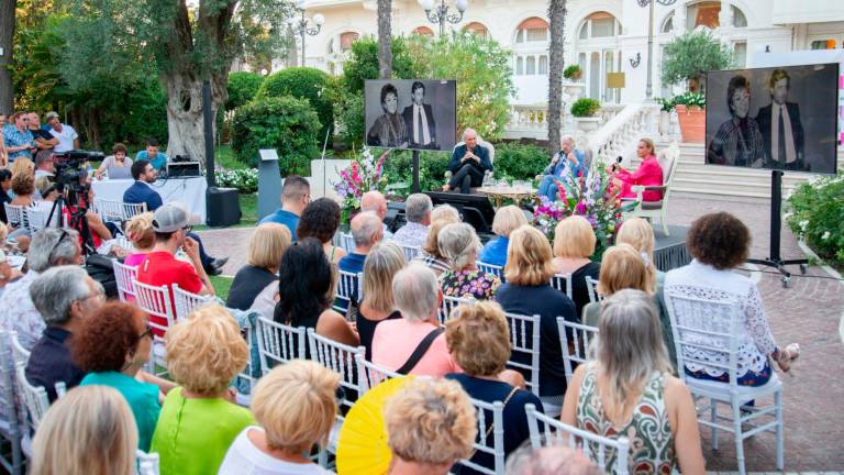 Giancarlo Giannini ha incantato oggi il Grand Hotel di Rimini