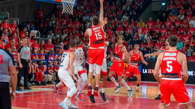 Daniele Magro tra i migliori nel derby di Rimini foto tommaso morosetti