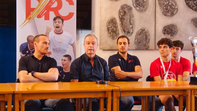 La presentazione dell’allenatore Antonio Valentini (foto e video Massimo Fiorentini)