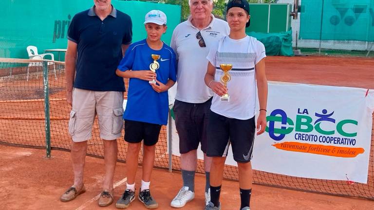 Tennis, De Vita e Picariello vincono il torneo giovanile di Russi