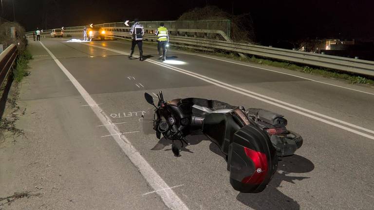 L’incidente di venerdì sera (foto Massimo Fiorentini)