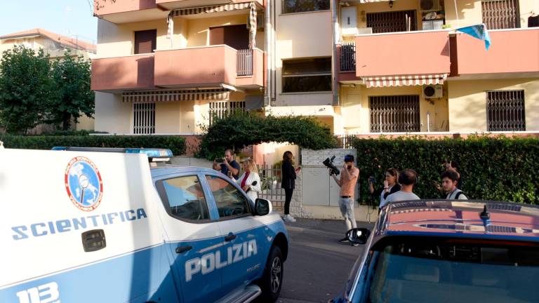 La palazzina in cui viveva Pierina Paganelli e dove è stata assassinata FOTO MANUEL MIGLIORINI