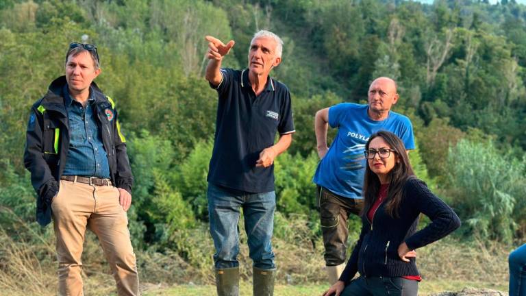 La presidente facente funzione dell’Emilia Romagna Irene Priolo in visita a Castrocaro