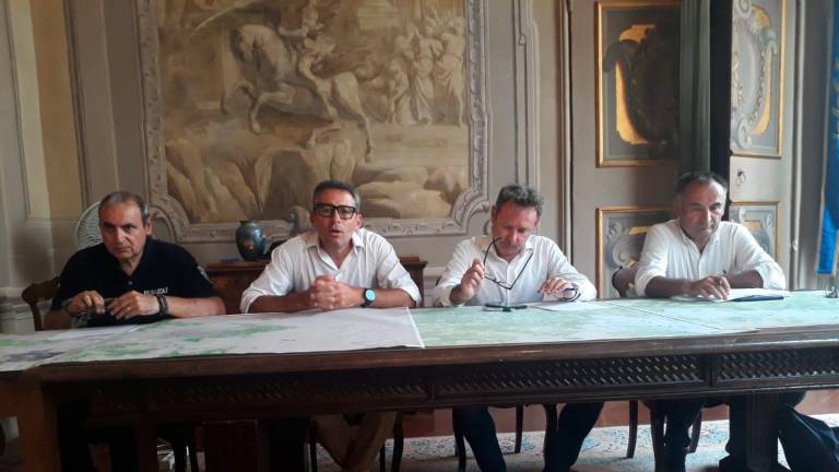 La presentazione ieri del progetto di allestimento delle nuote telecamere