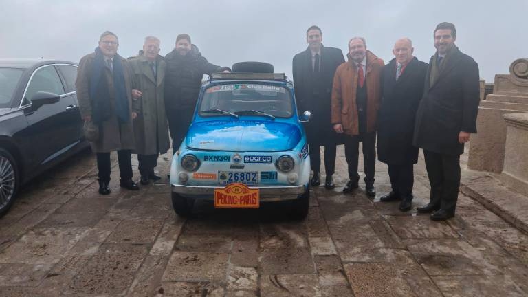 Da San Marino pronti per la Pechino-Parigi 2025 su una Fiat 500: “Un’esperienza al limite”