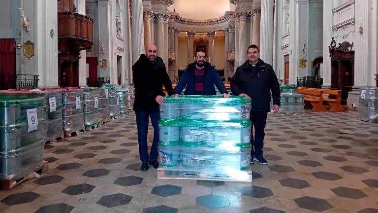 Faenza, donate 30 tonnellate di pitture ecologiche per i restauri dopo l’alluvione