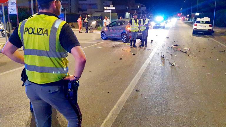 Alcune immagini dell’incidente (foto e video Manuel Migliorini)