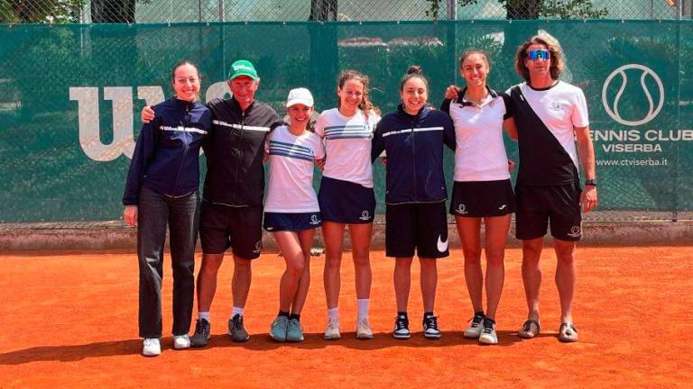 Tennis, play-off per il Tc Viserba di C femminile