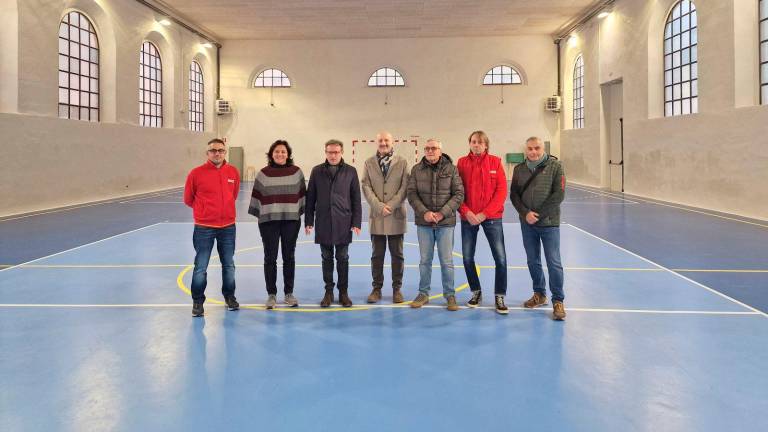 Faenza, la palestra Ivo Badiali è rinata dopo l’alluvione grazie alle donazioni dei punti vendita Conad