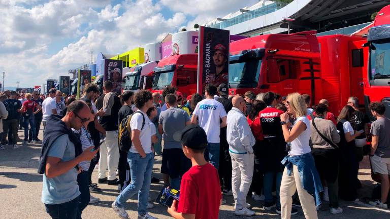 MotoGp, week-end di sole a Misano e si rivede il pubblico - Gallery