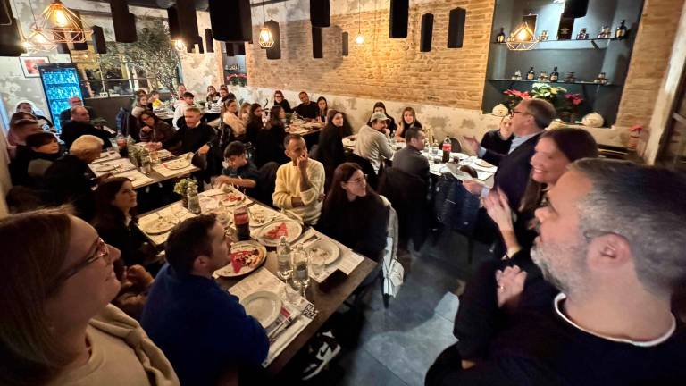 In 180 a tavola a Cesena per la serata Aic con la pizza senza glutine