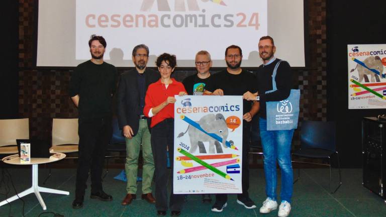 Da sinistra: Francesco Ramilli, Camillo Acerbi, Elisa Rocchi, Giovanni Barbieri, Raffaele Magnani, Paolo Zanfini