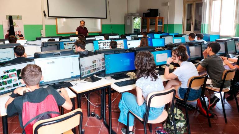 Un’immagine tratta da uno stage della scorsa estate