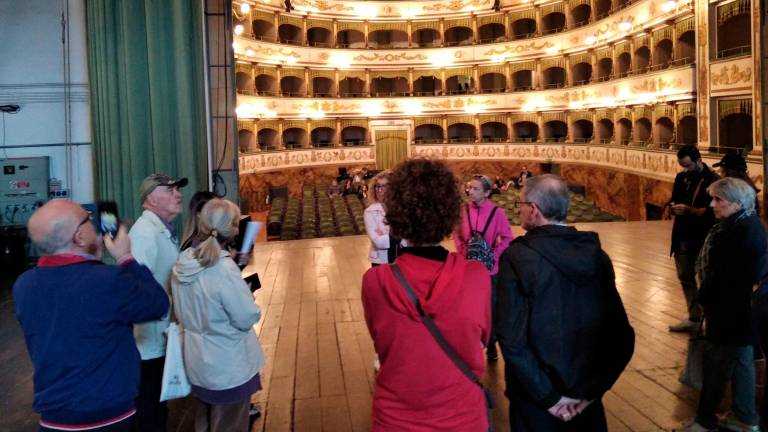 Cesena, giornate Fai: un successo le visite al teatro Bonci e al castello di Monteleone - Gallery