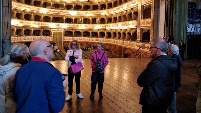 Cesena, giornate Fai: un successo le visite al teatro Bonci e al castello di Monteleone - Gallery