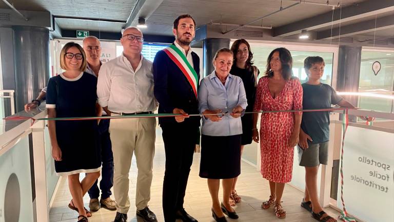 Inaugurato al Foro Annonario il nuovo Sportello Facile del Comune di Cesena