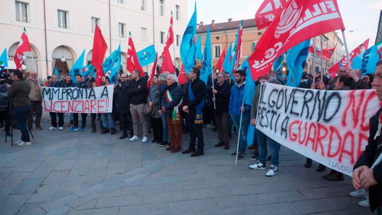 Una manifestazione di qualche mese fa dei lavoratori (Fiorentini)