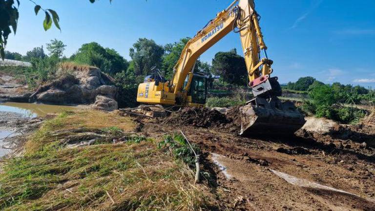 Faenza, nuovo argine al quartiere Orto Bertoni per difendersi dalle alluvioni