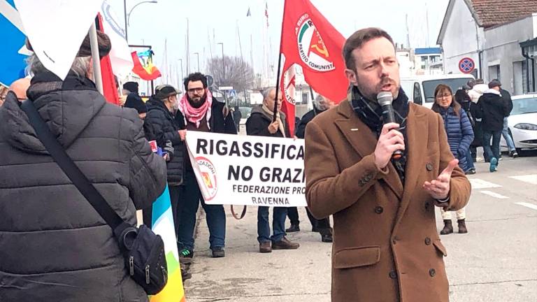 Giancarlo Schiano alla manifestazione di Marina di Ravenna