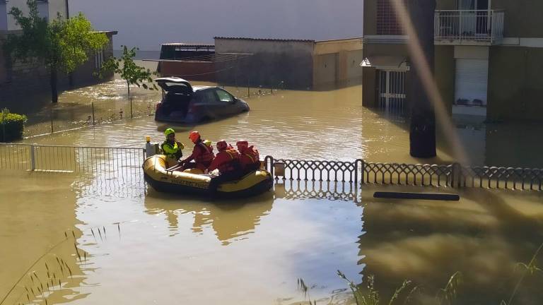 La drammatica alluvione del maggio dello scorso anno foto mmph