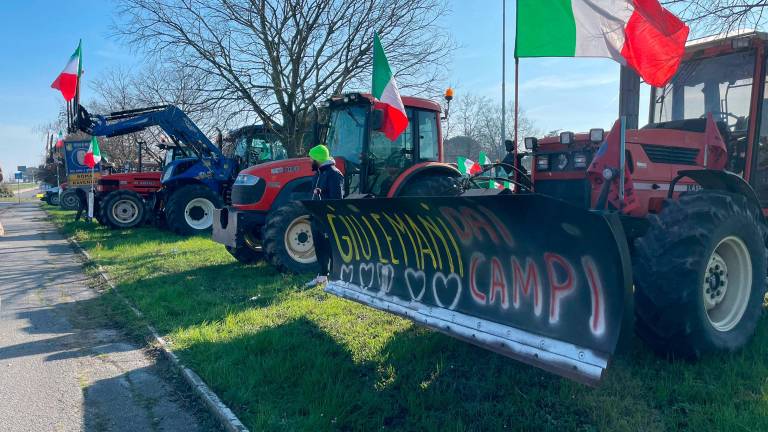 Anche a Cesena torna in strada la protesta dei trattori