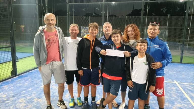 I vincitori del torneo Padel sotto le stelle di Casalborsetti