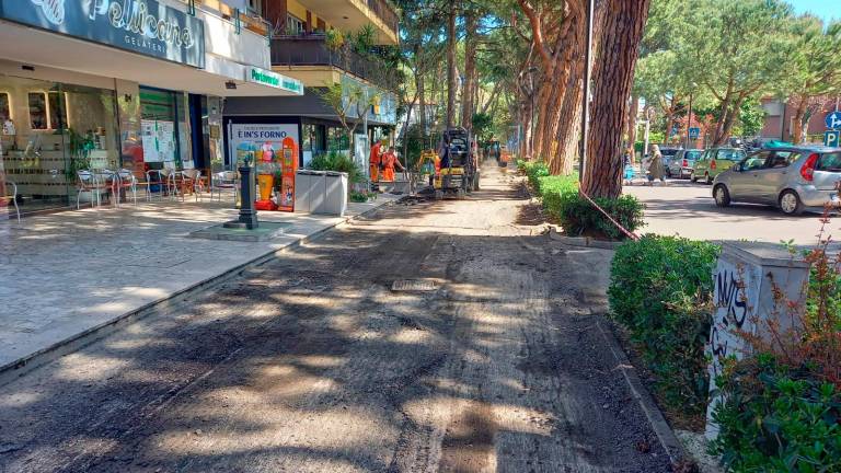 Riccione, viale Ceccarini: a gennaio 2025 via al primo stralcio di lavori