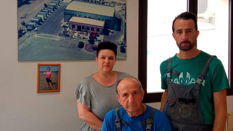 I titolari dell’azienda: Elisa Olivucci, Domenico Ciani e il figlio Thomas