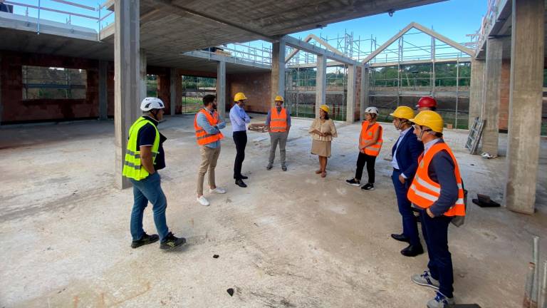 Il sopralluogo di questa mattina nel cantiere dell’Osservanza