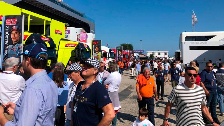 MotoGp, week-end di sole a Misano e si rivede il pubblico - Gallery