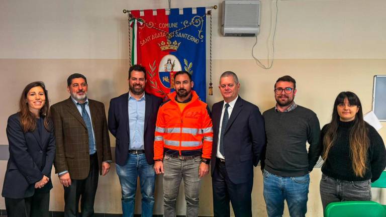 Sant’Agata, lavori di ripristino del palazzetto e della pista ciclabile rimasti danneggiati dall’alluvione