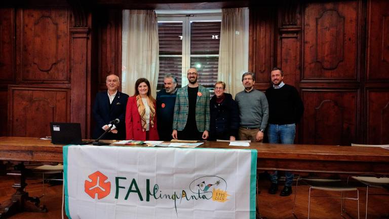 La presentazione delle Giornate Fai di Primavera