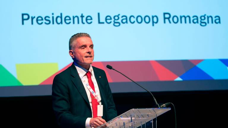 Paolo Lucchi, presidente di Legacoop Romagna