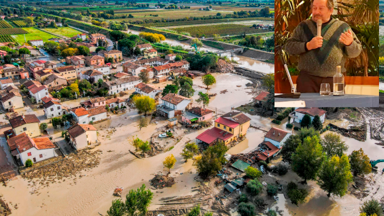 Traversara distrutta dall’alluvione e Claudio Miccoli