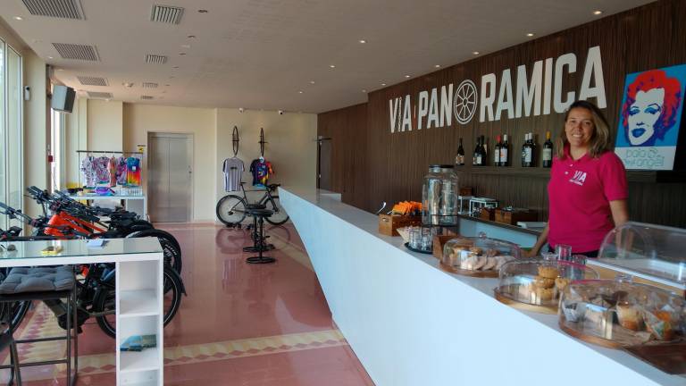 Gabicce. Un bike bar all’inizio della Panoramica. Il sogno di Cecilia si realizza