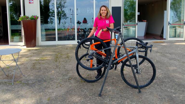 Gabicce. Un bike bar all’inizio della Panoramica. Il sogno di Cecilia si realizza