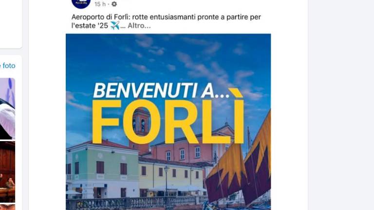 Ryanair: «Benvenuti a Forlì». Ma la foto è di Cesenatico. Gozzoli: «Va bene, ci pensiamo noi alla promozione turistica di tutta la provincia»