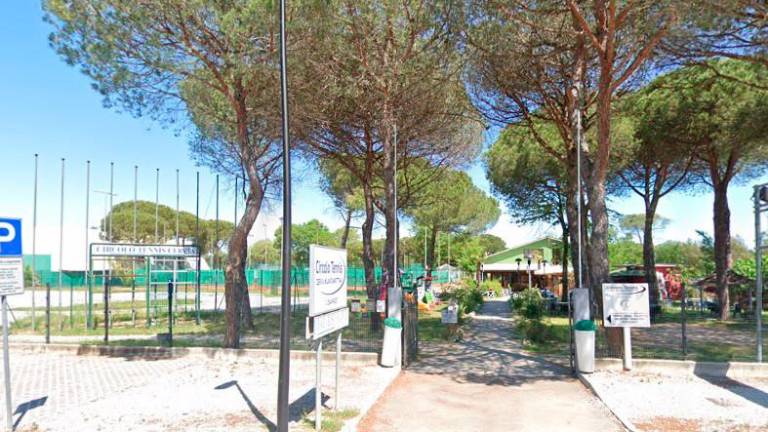 Il Circolo tennis di Milano Marittima in via Jelena Gora