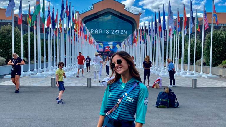 Carlotta Cassani volontaria alle Olimpiadi di Parigi