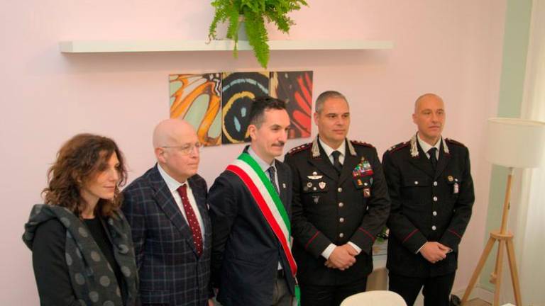 Cesenatico, inaugurata la stanza rosa alla Caserma dei Carabinieri