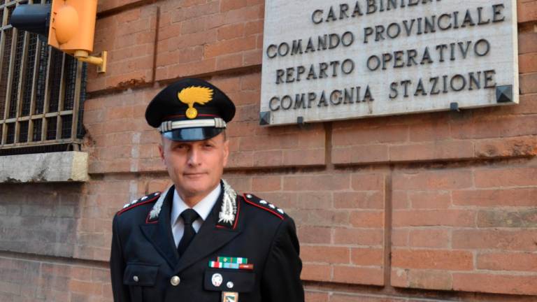 Il Capitano Roberto Moretti alla guida della Compagnia Carabinieri di Forlì