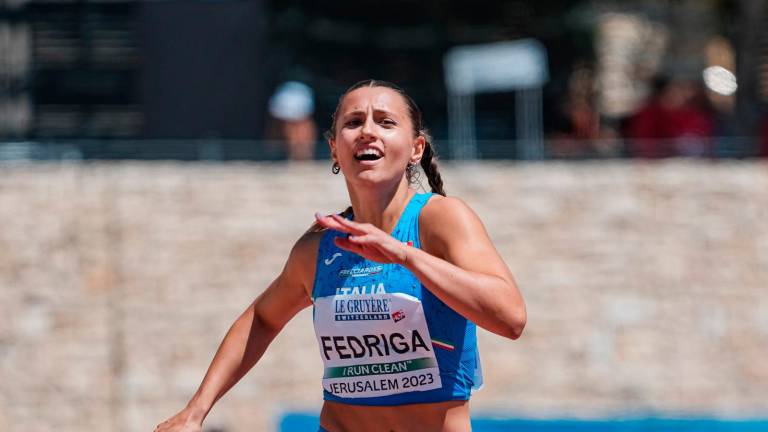Carlotta Fedriga può puntare al podio nei 100 metri