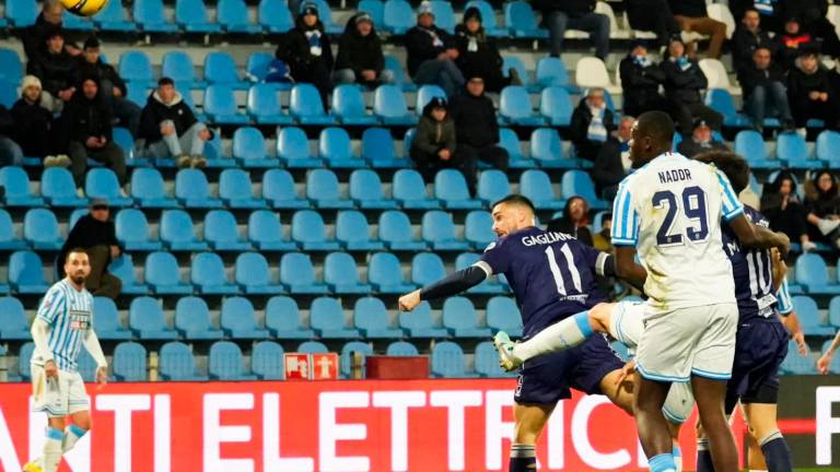 La rete di Luca Gagliano nel primo tempo (foto RIMINI FC)