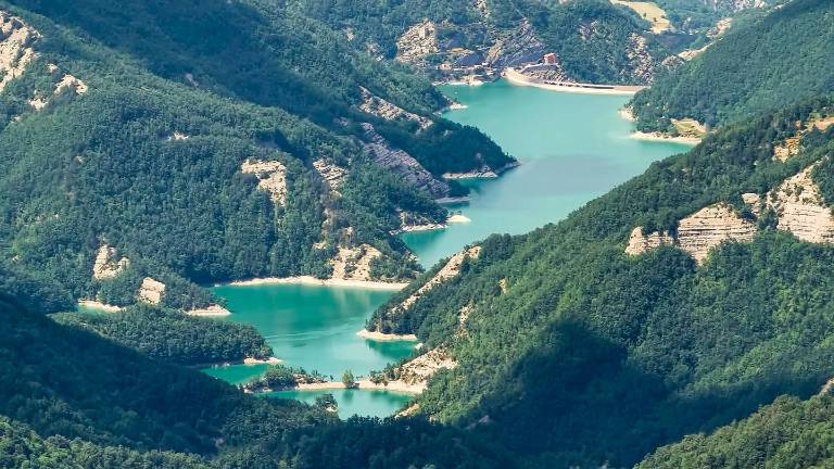 Il lago di Ridracoli