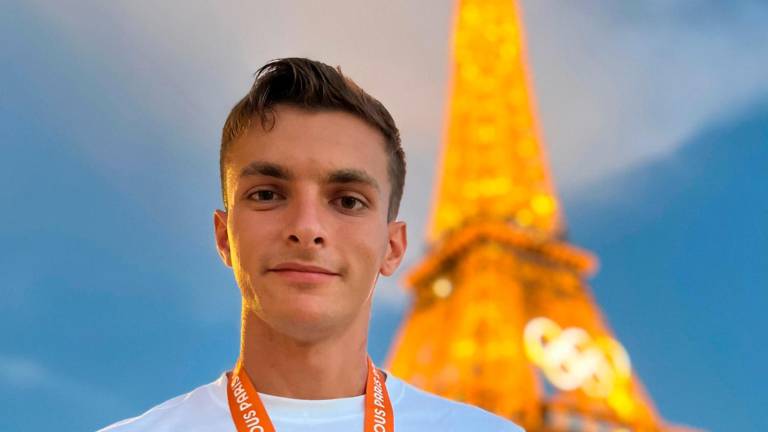 Il campione autistico Luca Venturelli ha corso la 10 Chilometri a Parigi