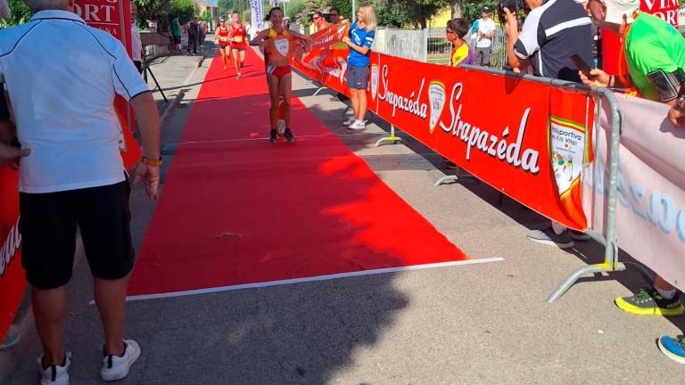 I vittoriosi arrivi di Rachid Benhamdane e Martina Facciani