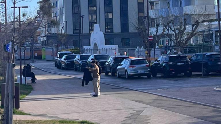 Rimini. Sosta selvaggia al parco del mare